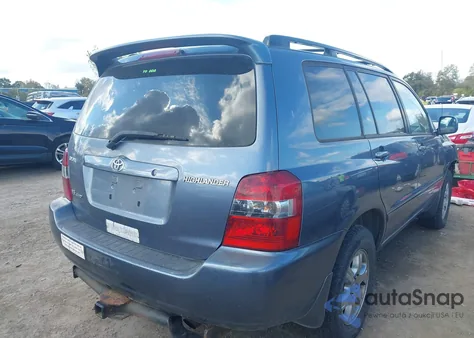 2007 Toyota Highlander V6 from USA, damaged, VIN JTEEP21A170208785